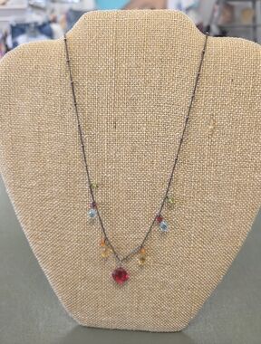 Anna Balkan Semi Precious Necklace Atlanta Based Designer